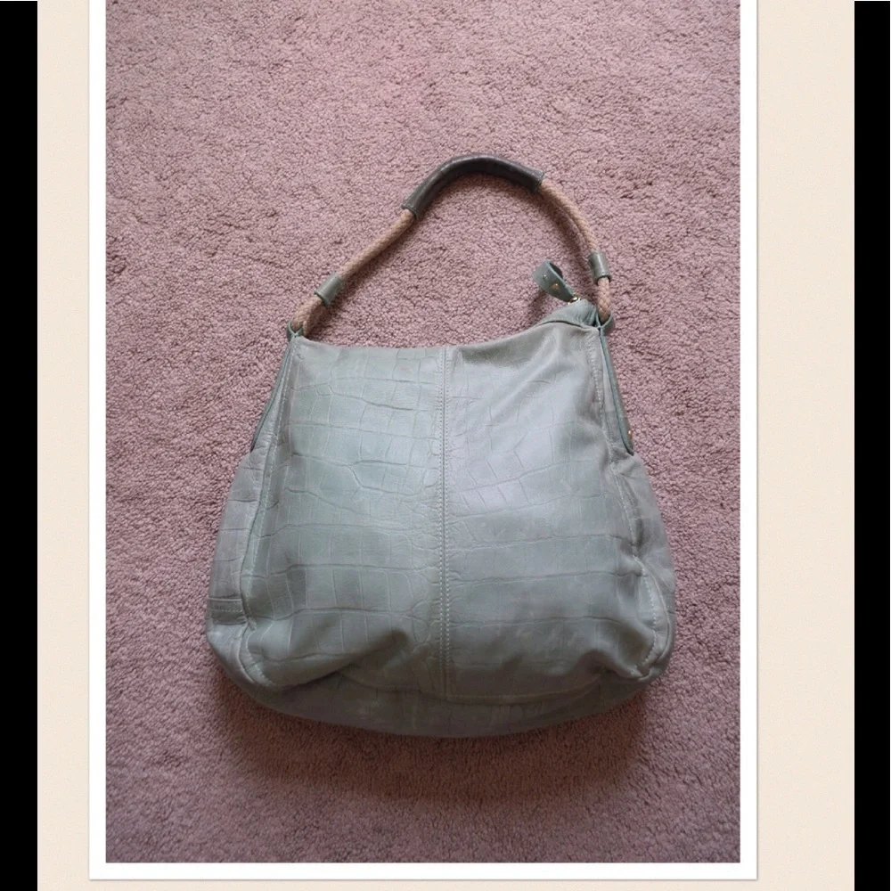 Sigrid Olsen leather hobo bag